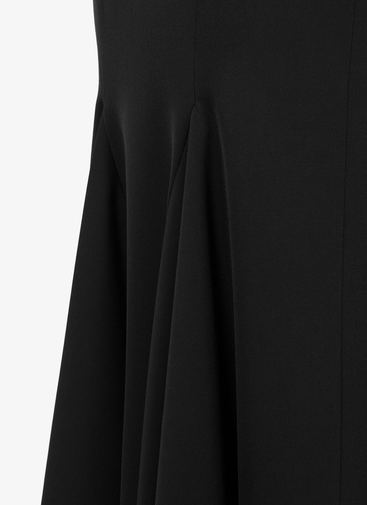 SKIRT GRAIN DE POUDRE BLACK ALAÏA BLACK SKIRT GRAIN DE POUDRE BLACK